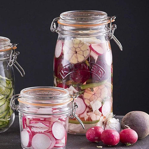 Frasco Redondo con cierre Clip 3Lt Kilner