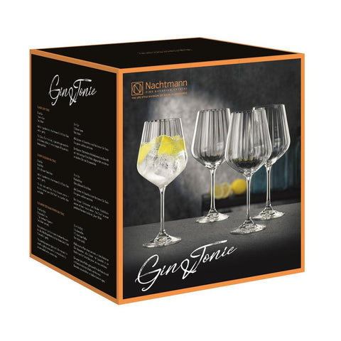 Set 4 Copas Gin Tonic Optic - Mall del Parrillero