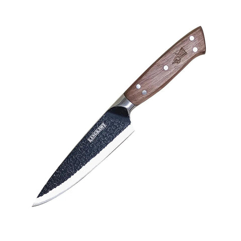 Cuchillo Parrillero 6" Rupanco Con Funda De Cuero Negra - Mall del Parrillero