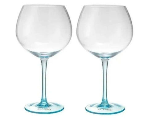 Set 2 Copas Gin tonic Cristal Azul 640ml