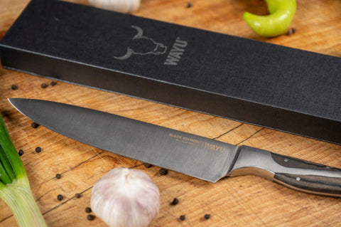 Cuchillo Chef 8" Black Edition Wayu