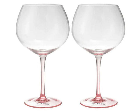 Set 2 Copas Ramazotti Cristal Rosada 640ml
