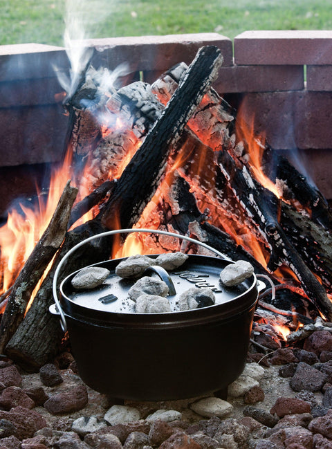 Olla Holandesa de Hierro Fundido Camping 5.7 Litros - Mall del Parrillero