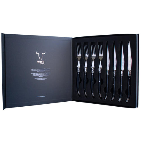 Set cubiertos Black 8 piezas