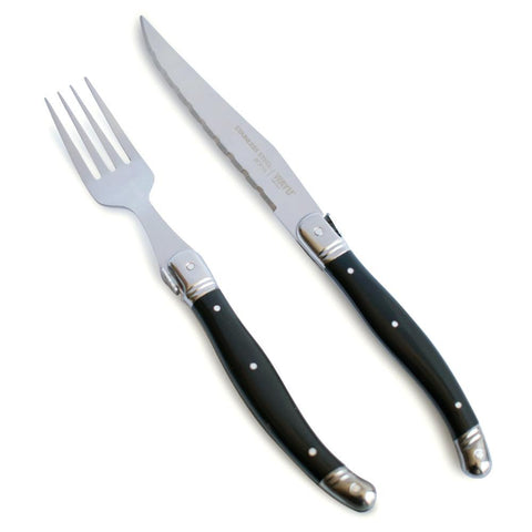 Set cubiertos Black 8 piezas