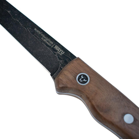 Cuchillo Utility Con Funda Rustic Collection Wayu