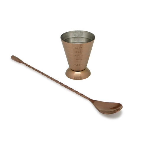 Set Medidor y Cuchara Copper Line Wayu