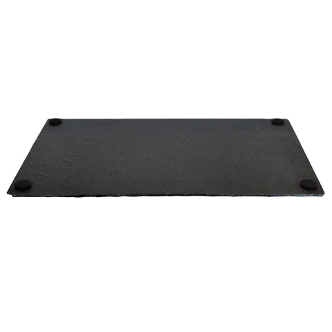 Plato Rectangular Piedra Pizarra 30 Cm