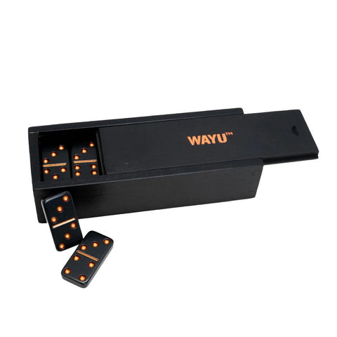 Juego De Dominó Caja Madera