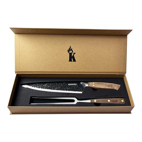 Set Parrillero Cuchillo Curacaví + Pincho Pro Edición Limitada