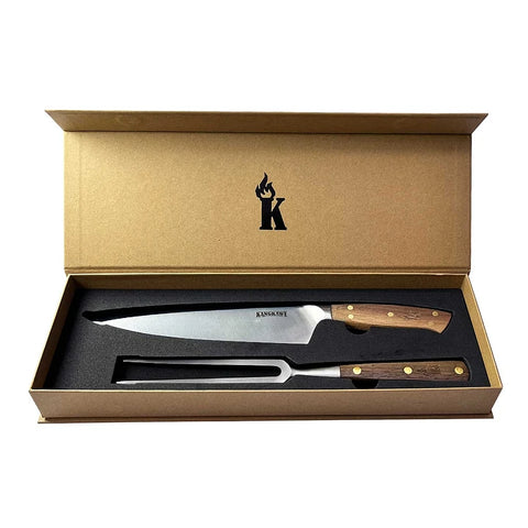 Set Parrillero Cuchillo Catemu + Pincho Pro Edición Limitada