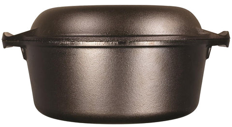 Olla de Hierro Fundido Holandesa Doble 4.7 Litros
