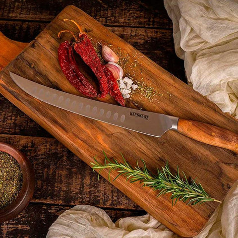 cuchillo parrillero curvo