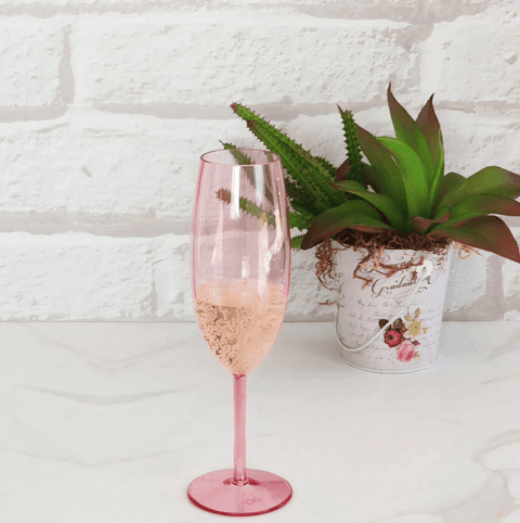 Copa de Champagne 280ML Rosada