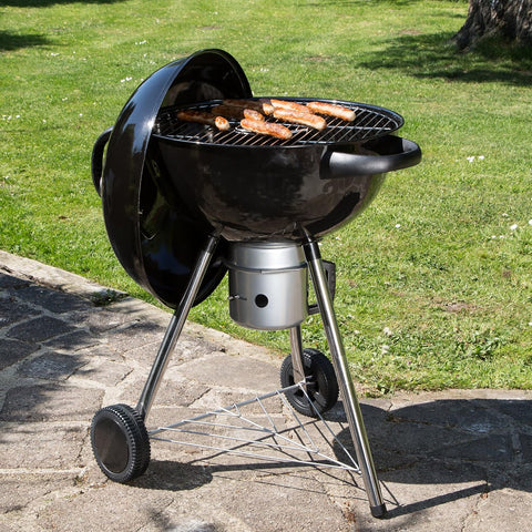 Parrilla Americana a Carbón 18” con Termómetro