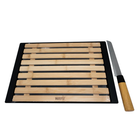 Set Tabla + Cuchillo Para Pan