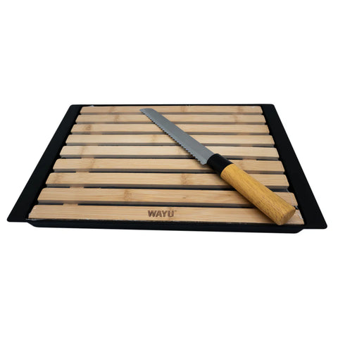 Set Tabla + Cuchillo Para Pan