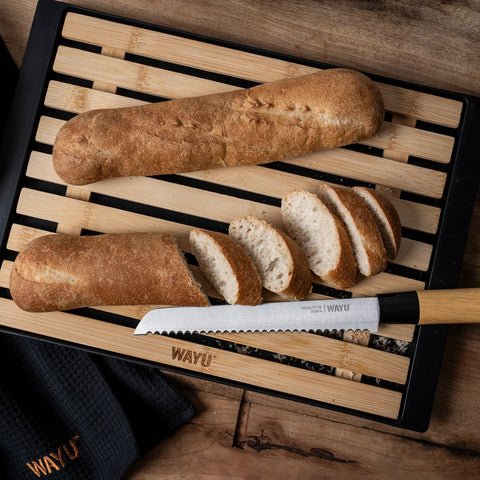 Set Tabla + Cuchillo Para Pan 2