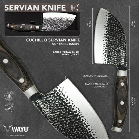 Cuchillo Hammer Serbian Wayu