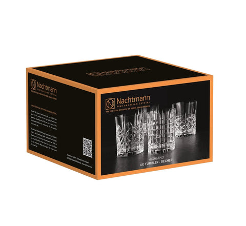 Set 4 Vasos Whisky Highland - Mall del Parrillero