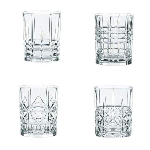 Set 4 Vasos Whisky Highland - Mall del Parrillero