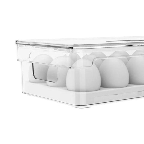 Organizador De Huevos Clear Fresh 18 Unidades - Mall del Parrillero