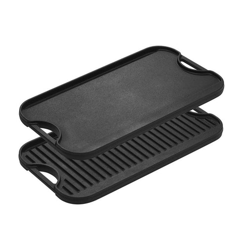 Parrilla/Plancha de hierro fundido Reversible Pro Grid