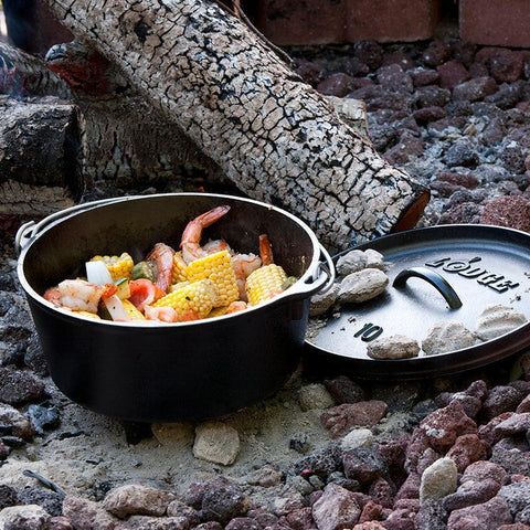 Olla Holandesa de Hierro Fundido Camping 5.7 Litros - Mall del Parrillero