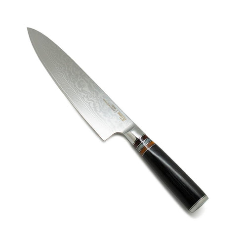 Cuchillo Damascus Black Pakka Wayu Limited