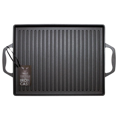Plancha de hierro con Azas Iron Cast - Mall del Parrillero