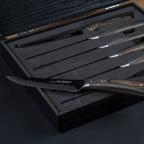 Set 6 Cuchillos Hammer Collection Wayu