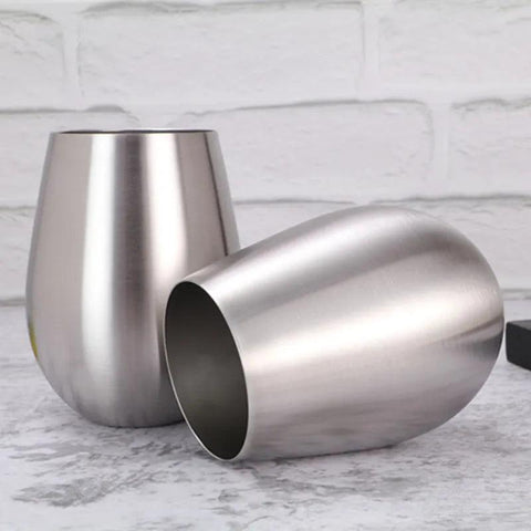 Set 2 Vasos Cocktail Metálicos 500ml