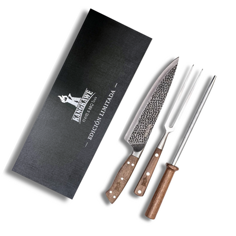 Trilogía Cuchillo Curacaví + Pincho Pro + Astil Edición Limitada Black