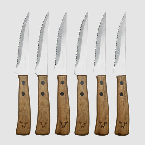 Set 6 Cuchillos para carne