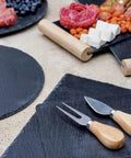Plato Rectangular Piedra Pizarra 30 Cm
