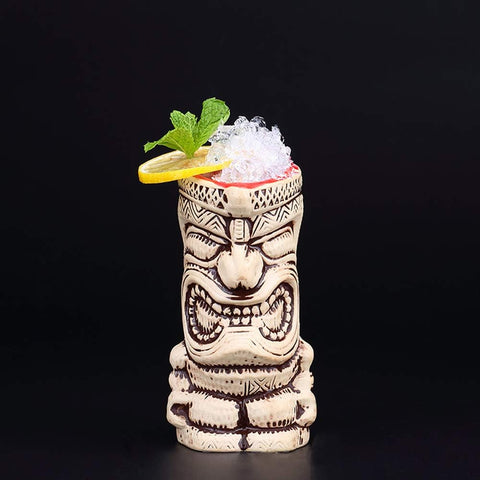 Vaso Tiki Ancestral Roja 420 ml