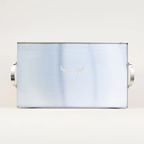 Plancha parrillera de Acero Inox