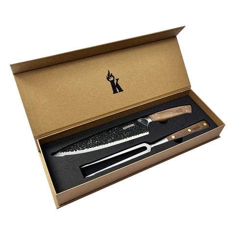 Set Parrillero Cuchillo Curacaví + Pincho Pro Edición Limitada