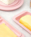 Conjunto de mesa para el desayuno Rosado - Mall del Parrillero