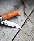 Cuchillo Opinel N°7 de acero carbono