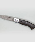 Navaja de Acero Damascus con Funda