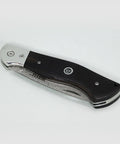 Navaja de Acero Damascus con Funda