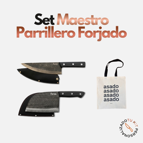 Set Maestro Parrillero Forjado