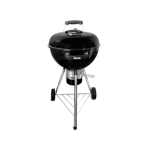 Parrilla Americana a Carbón 18” con Termómetro