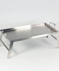 Plancha parrillera de Acero Inox