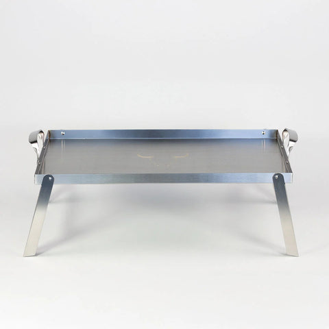 Plancha parrillera de Acero Inox