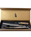 Set Parrillero Cuchillo Curacaví + Tenaza 10" Edición Limitada