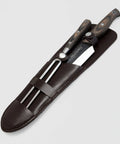 Set Parrillero Smoke Cuchillo y Pincho + Funda