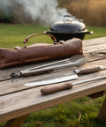 Trío Parrillero Feroz con Porta Cuchillo