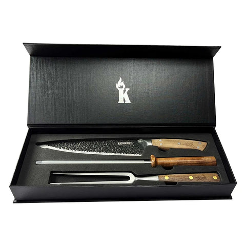 Trilogía Cuchillo Curacaví + Pincho Pro + Astil Edición Limitada Black